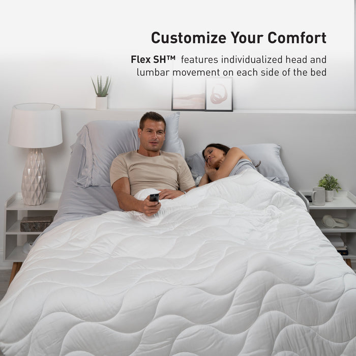 Flex Split Head Adjustable Base