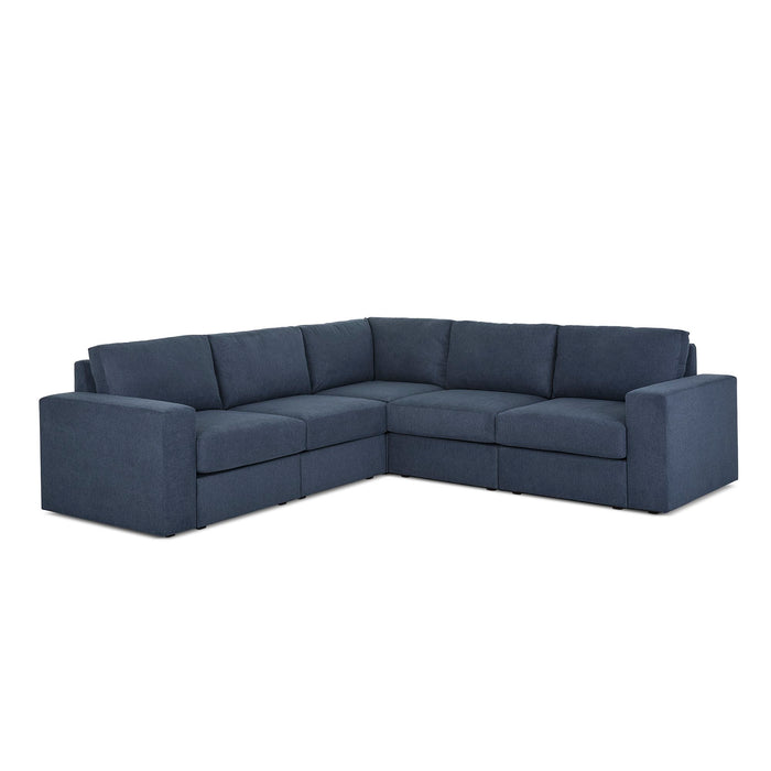 Flex 5-Seat Sectional with Wide Arm - 5000003810 - Dow Furniture (ME)
