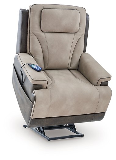 4Z-Peaceful Pause Power Lift Recliner - Dow Furniture (ME)