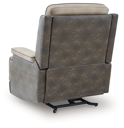 4Z-Peaceful Pause Power Lift Recliner - Dow Furniture (ME)