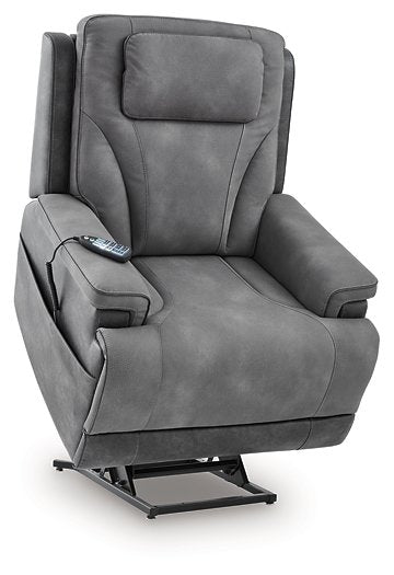 4Z-Peaceful Pause Power Lift Recliner - Dow Furniture (ME)