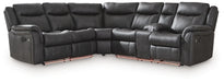 Sultan Meadow Reclining Sectional - Dow Furniture (ME)
