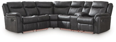 Sultan Meadow Reclining Sectional - Dow Furniture (ME)