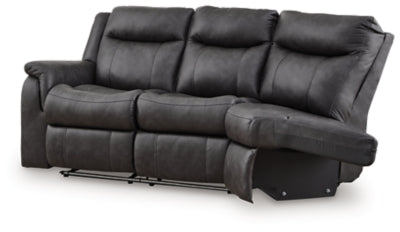 Sultan Meadow Reclining Sectional - Dow Furniture (ME)