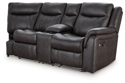 Sultan Meadow Reclining Sectional - Dow Furniture (ME)