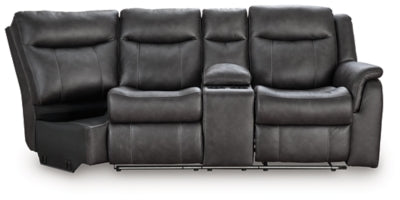 Sultan Meadow Reclining Sectional - Dow Furniture (ME)