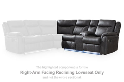 Sultan Meadow Reclining Sectional - Dow Furniture (ME)