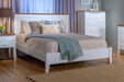 Coastal Panel Bed with Low Footboard - Dow Furniture (ME)