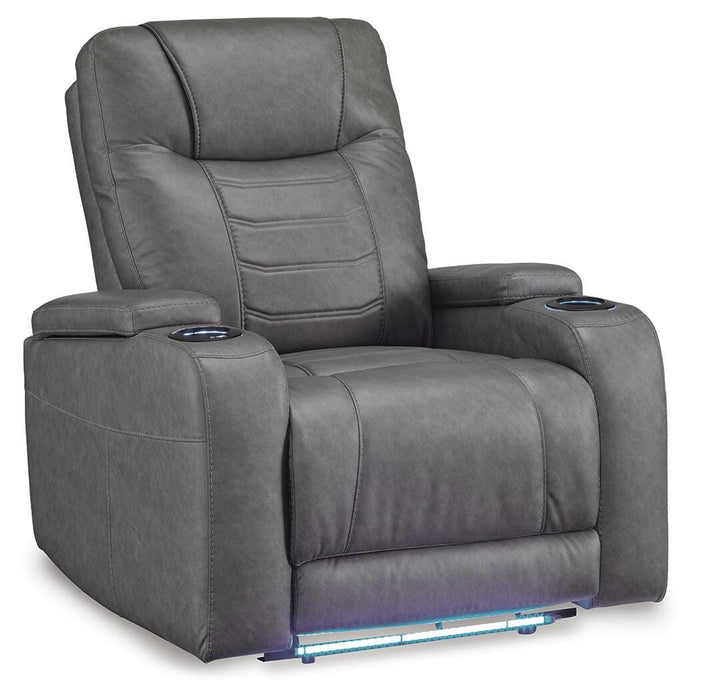 Schooner Rocks Power Recliner - Dow Furniture (ME)