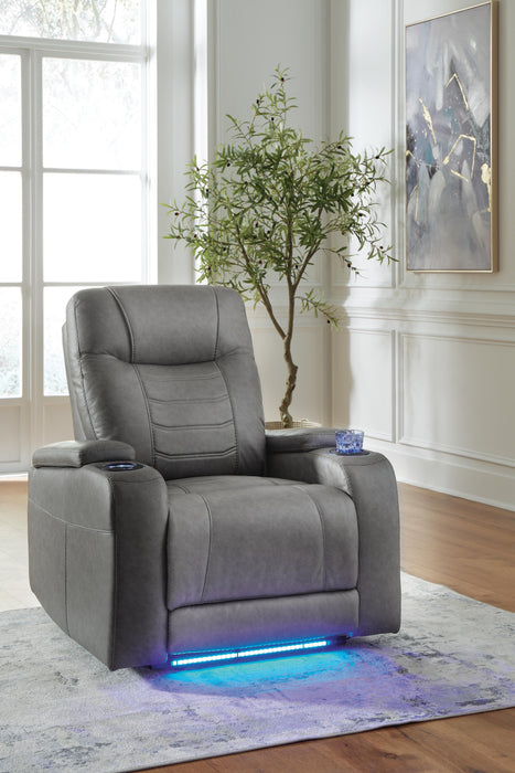 Schooner Rocks Power Recliner - Dow Furniture (ME)