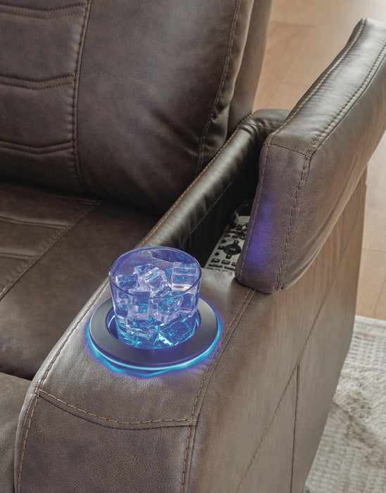 Schooner Rocks Power Recliner - Dow Furniture (ME)