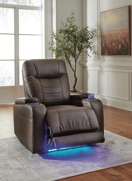 Schooner Rocks Power Recliner - Dow Furniture (ME)