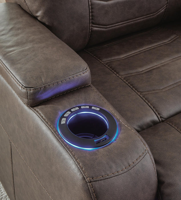 Schooner Rocks Power Recliner - Dow Furniture (ME)