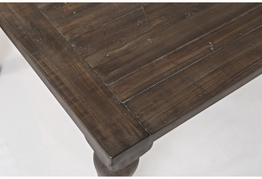 Jofran Madison County Rectangle Extension Dining Table in Barnwood