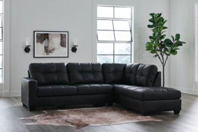 Barlin Mills Sectional with Chaise - Dow Furniture (ME)