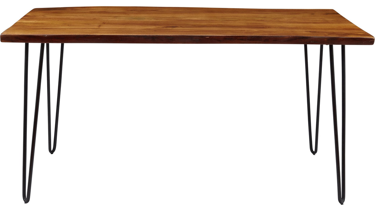 Jofran Nature's Edge 60" Dining Table in Light Chestnut