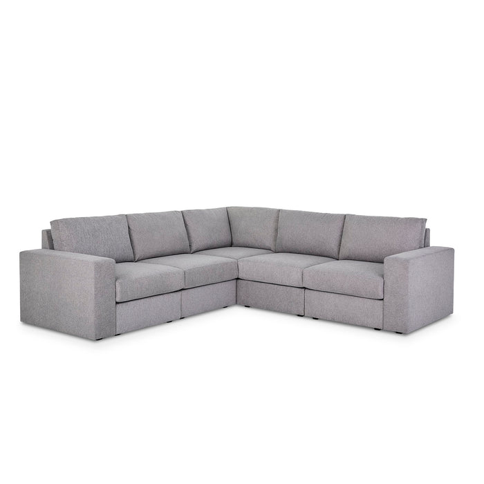 Flex 5-Seat Sectional with Wide Arm - 5000003315 - Dow Furniture (ME)