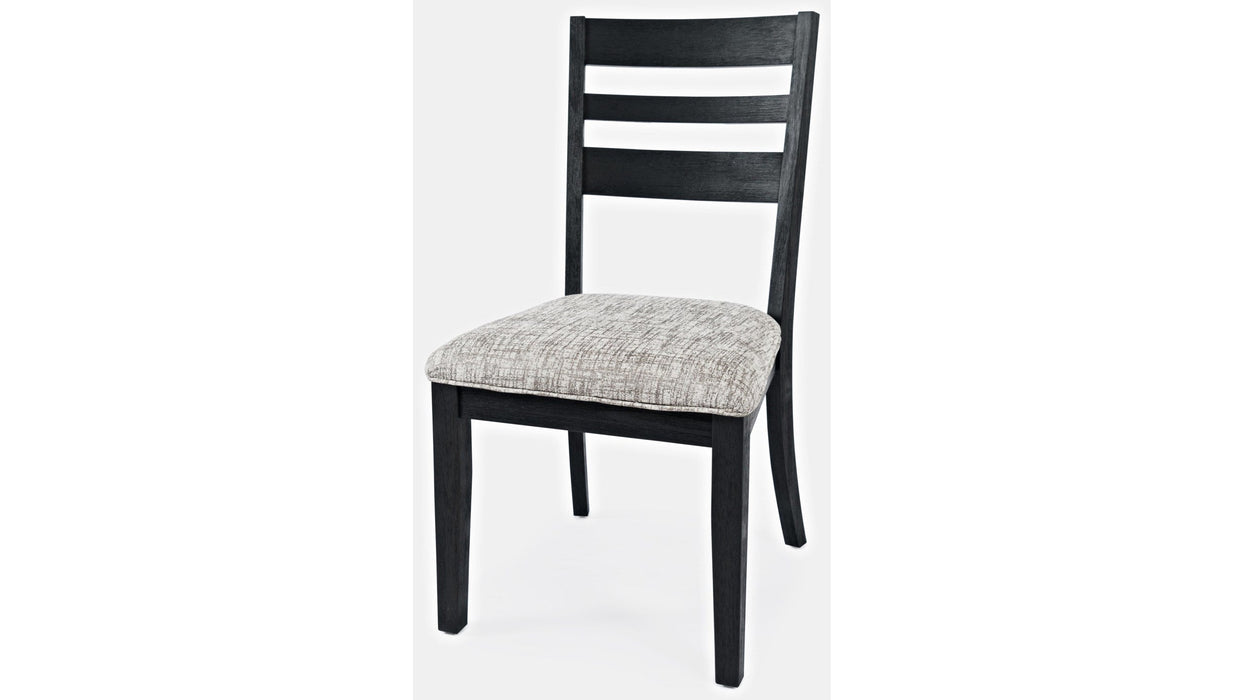 Jofran Altamonte Ladderback Chair in Dark Charcoal (Set of 2)