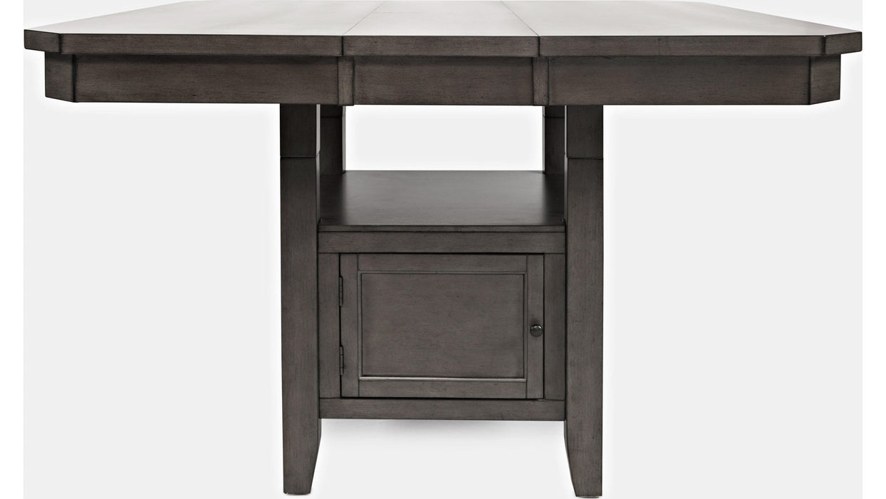 Jofran Manchester High/Low Square Dining Table in Manchester GreyBKT