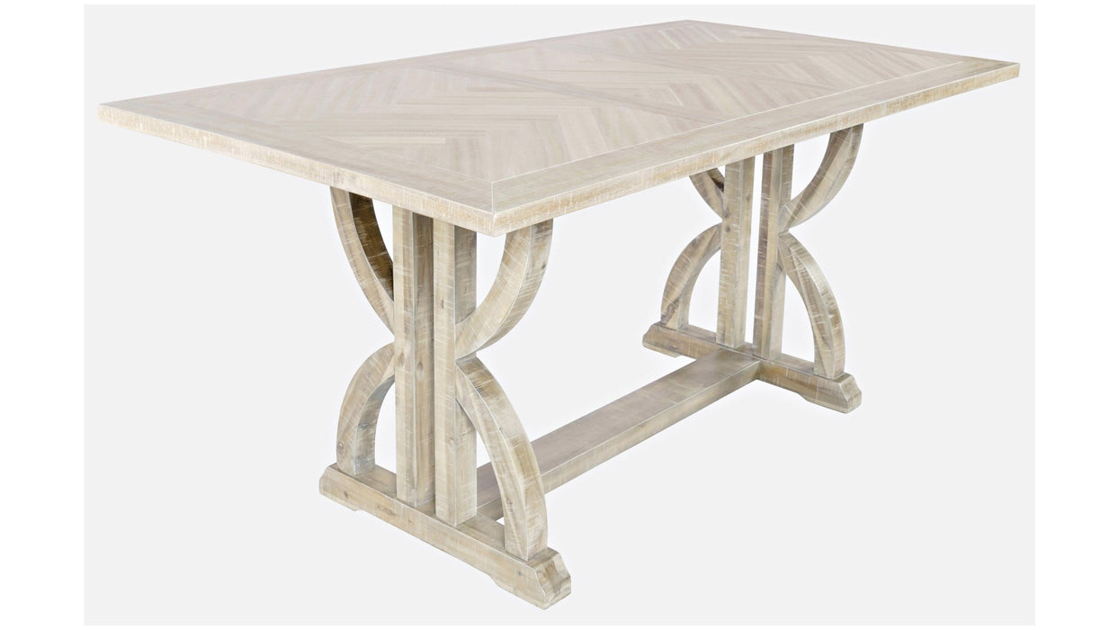 Jofran Fairview Counter Height Dining Table in Ash