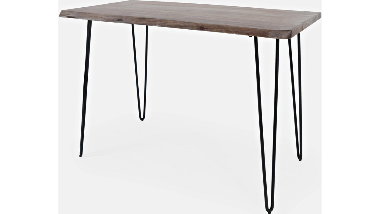 Jofran Nature's Edge 52" Live Edge Counter Height Table in Slate
