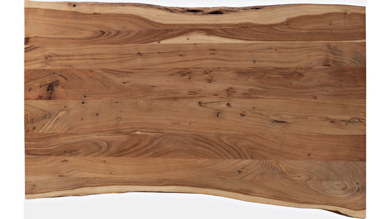 Jofran Nature's Edge 60" Live Edge Dining Table in Natural