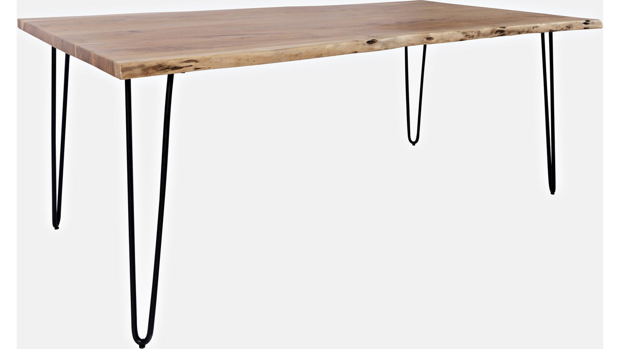 Jofran Nature's Edge 79" Live Edge Dining Table in Natural