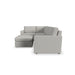 Flex 4-Seat Sectional with Narrow Arm and Ottoman - Dow Furniture (ME)