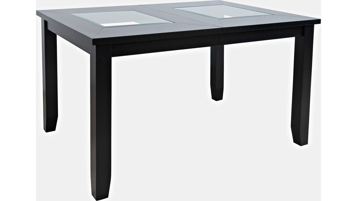 Jofran Urban Icon Extension Dining Table in Black