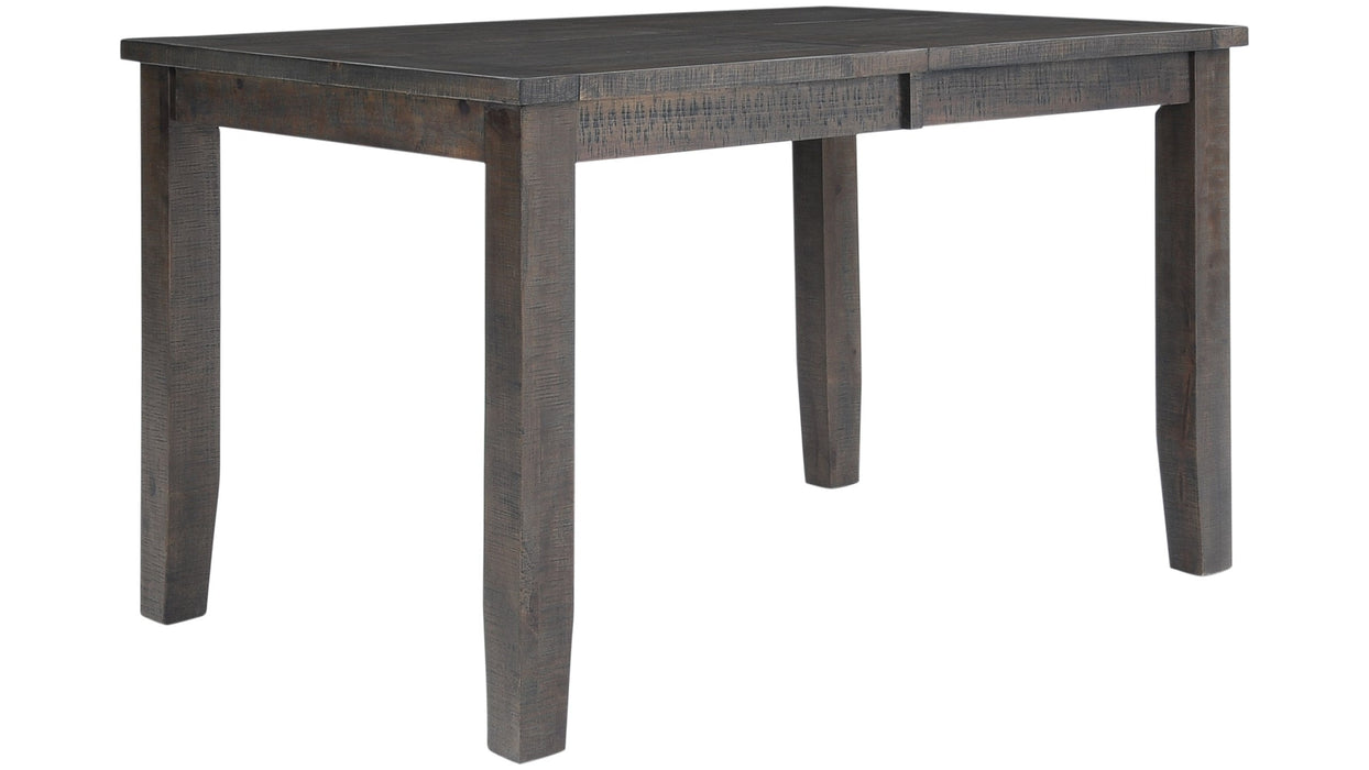 Jofran Willow Creek Extension Counter Height Table in Rich Distressed