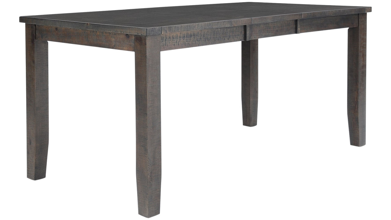 Jofran Willow Creek Extension Counter Height Table in Rich Distressed