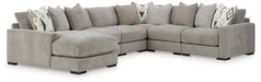 Aslan Court Sectional with Chaise - Dow Furniture (ME)