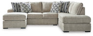 Calnita Sectional with Chaise - Dow Furniture (ME)