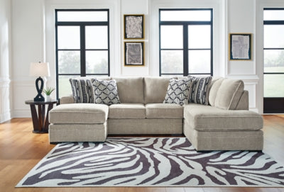 Calnita Sectional with Chaise - Dow Furniture (ME)