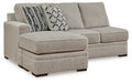 Calnita Sectional with Chaise - Dow Furniture (ME)