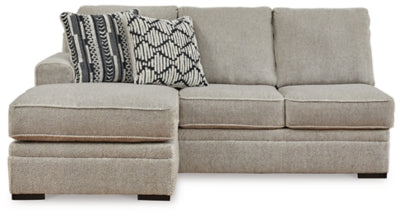 Calnita Sectional with Chaise - Dow Furniture (ME)