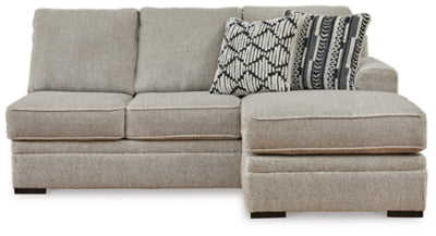 Calnita Sectional with Chaise - Dow Furniture (ME)