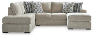 Calnita Sectional with Chaise - Dow Furniture (ME)