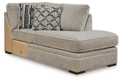 Calnita Sectional with Chaise - Dow Furniture (ME)