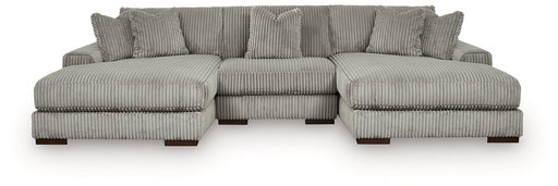 Lindyn Sectional with Double Chaise - Dow Furniture (ME)