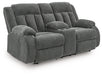 Observation Power Reclining Loveseat with Console - Dow Furniture (ME)