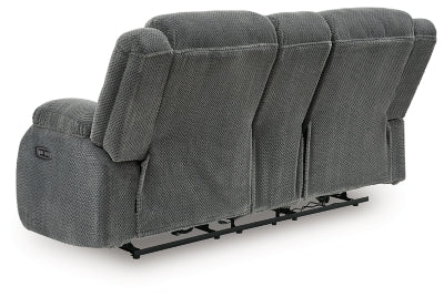 Observation Power Reclining Loveseat with Console - Dow Furniture (ME)