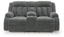 Observation Power Reclining Loveseat with Console - Dow Furniture (ME)