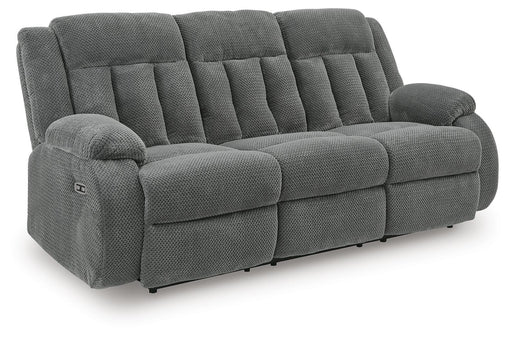 Observation Power Reclining Sofa with Drop Down Table - Dow Furniture (ME)
