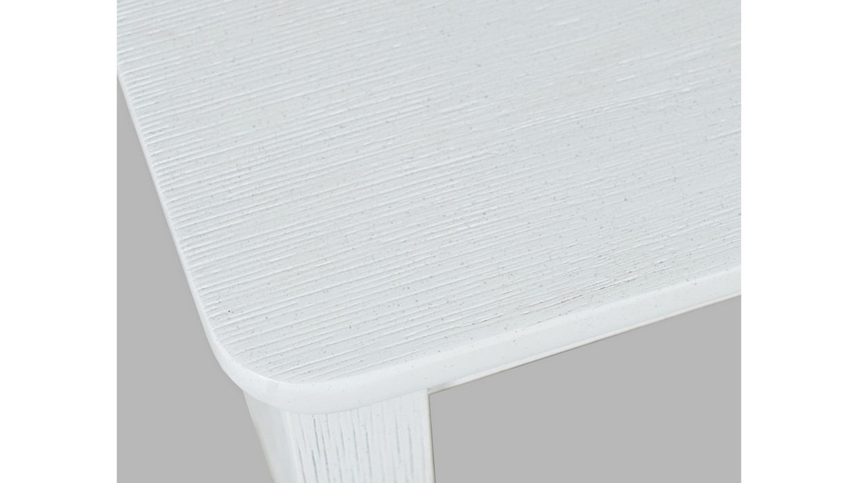 Jofran Eastern Tides Backless Counter Stool in Blanc (Set of 2)