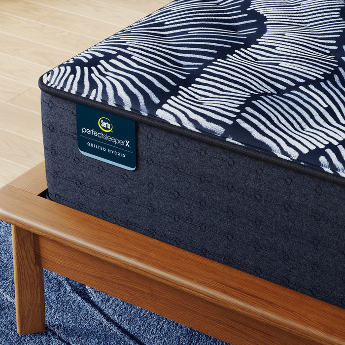 Serta Perfect Sleeper X Quilted Hybrid Knox Firm Mattress - Dow Furniture (ME)
