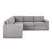 Flex 5-Seat Sectional with Wide Arm - 5000003315