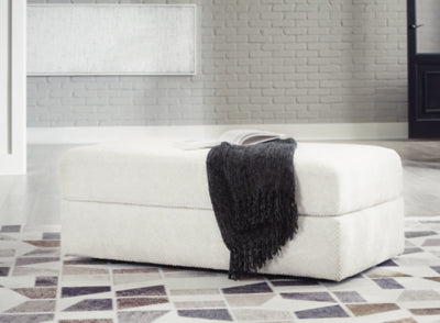 Karinne Oversized Accent Ottoman - Dow Furniture (ME)