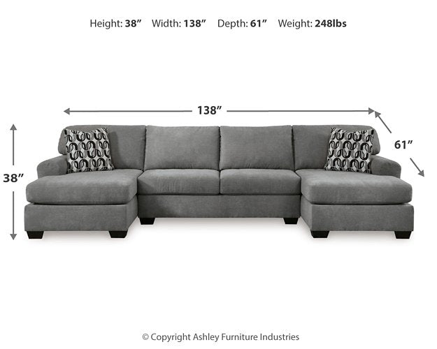 Birkdale Court Sectional - Dow Furniture (ME)
