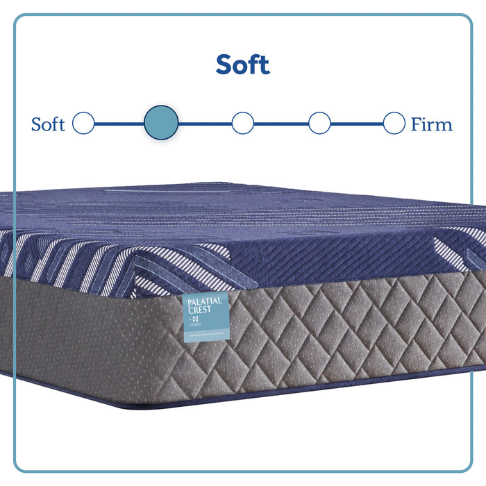 Sealy Pura Vida - Comfort Soft Hybrid - Mattress